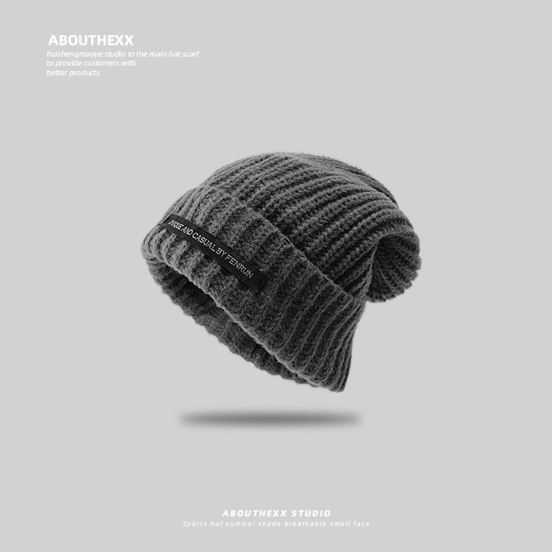 Cappello di Lana Carino con Orecchie d'Orso Giapponese per Donna in Autunno e Inverno Nuovo Caldo Cappello a Maglia che Mostra il Viso Protezione per Collo e Orecchie Cappello