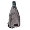 2022 Brandneu Herren Vintage Canvas Leder Umhängetasche Sling Brusttasche Multifunktional Outdoor Kleine Umhängetasche