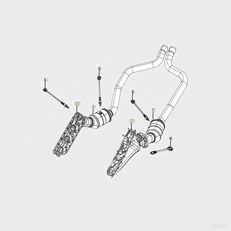 4pcs Oxygen sensor for RAM 1500 PICKUP 2021 68291 046AA 68290 528AA 68224 424AA 68291046AA 68290528AA 68224424AA