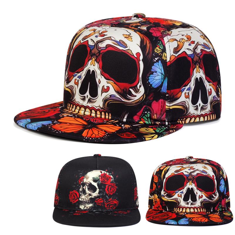 Men's Lion Animal Cartoon Printing Baseball Hat Hip Hop Fashion Women's Snapback hat Leisure Sports Button Hat Adjustable