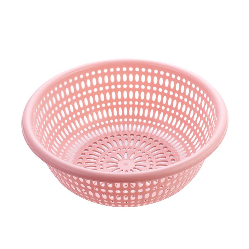 Thickened Plastic Colander & Rice Washing Sieve for Fruits, Vegetables, and Grains