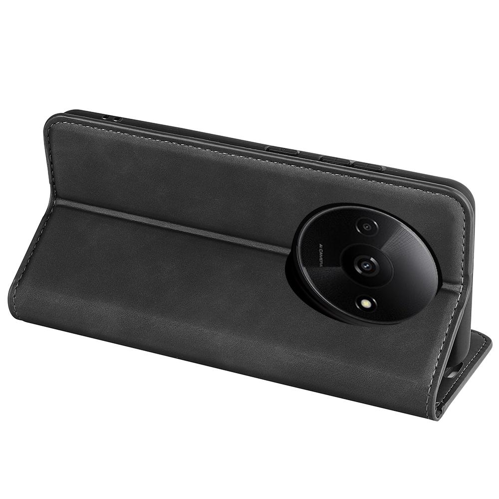 For Xiaomi Redmi A3/Poco C61 4G Phone Case Skin-Touch PU Leather Protective Cover