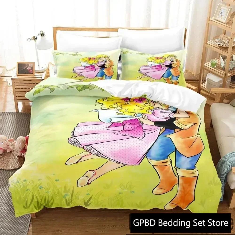 3D Print Manga Candy Anime Bedding Set Bedroom Soft Modern Bedspreads Comefortable Kids Duvet Cover Quilt Cover And Pillowcase