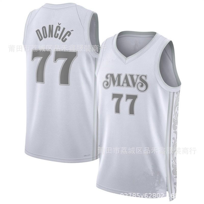 Mens NBA City Edition Basketball Jersey Cotton Team Apparel Lakers Nuggets Heat Wolves Knicks Spurs Grizzlies Suns