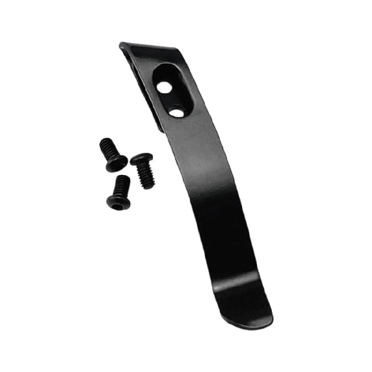 

Outdoor Gadget Back Clip Cutter Belt Clip Outdoor Multifunctional Convenient Clip Supplies Stainless Steel Clamp чорний