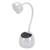 36W Gooseneck Nail Light Rechargeable Quick Drying Cordless LED Nail Lamp Manicure Dryer for Gel Polish White