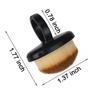 Nail Dust Brush Finger Ring Soft Bristle Brush for Cleaning Fingernails Nail Brushes Prep Manicure Tools Blush brush