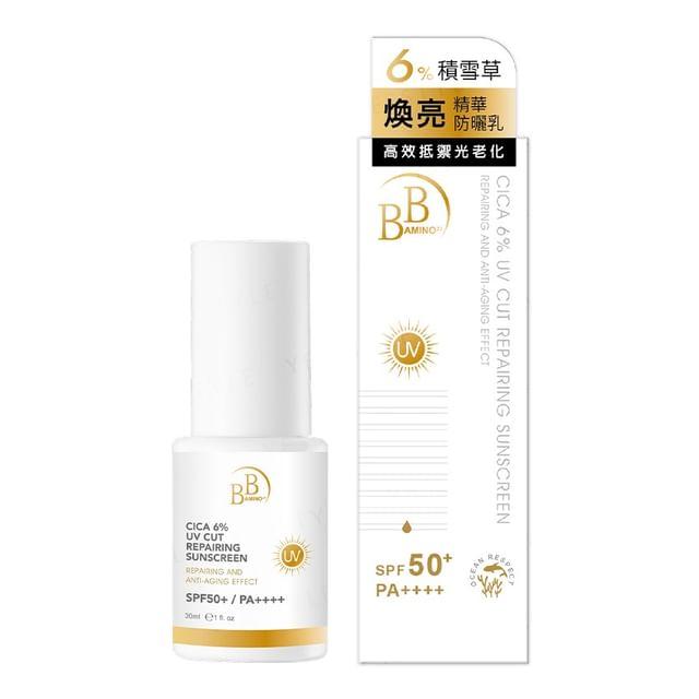 My Scheming - BB Amino CICA 6% UV Cut Repairing Sunscreen SPF 50+ PA++++ 30ml