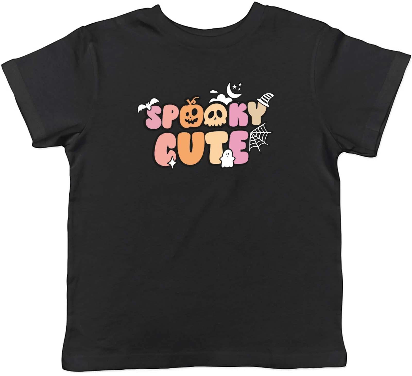Spooky Cute Pink Halloween Childrens Kids T-Shirt Boys Girls Gift 100