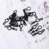 60pcs 2.8cm/1.1in Carp Fishing Swivels for Connecting PVA Mesh Bag Fishing Accessories Terminal Tackle