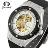 Top Brand New Men's Watch Trendy Business Automatic Mechanical Watch Silicone Tape Waterproof Luminous Men's Watch