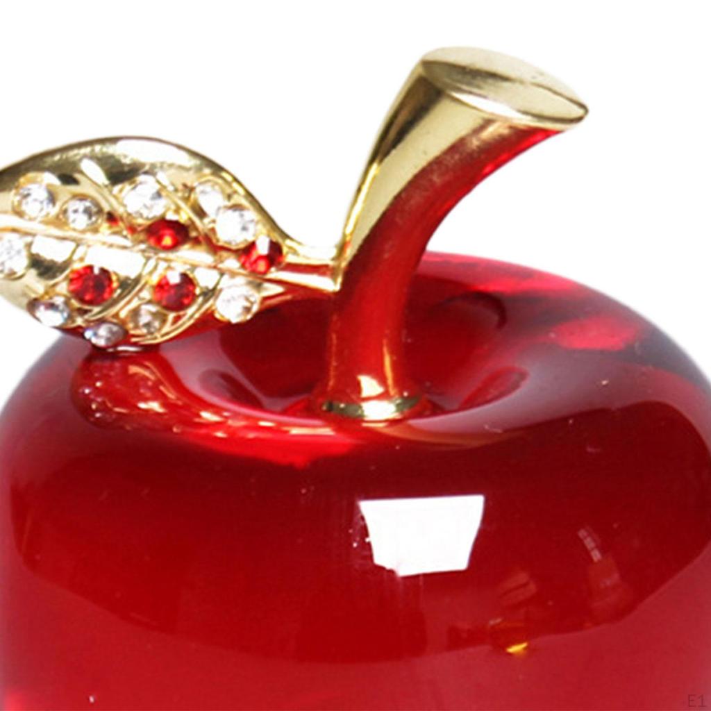 Äpplensfigurer Samlarföremål i pappersvikt Statydekor för hemmakontoret