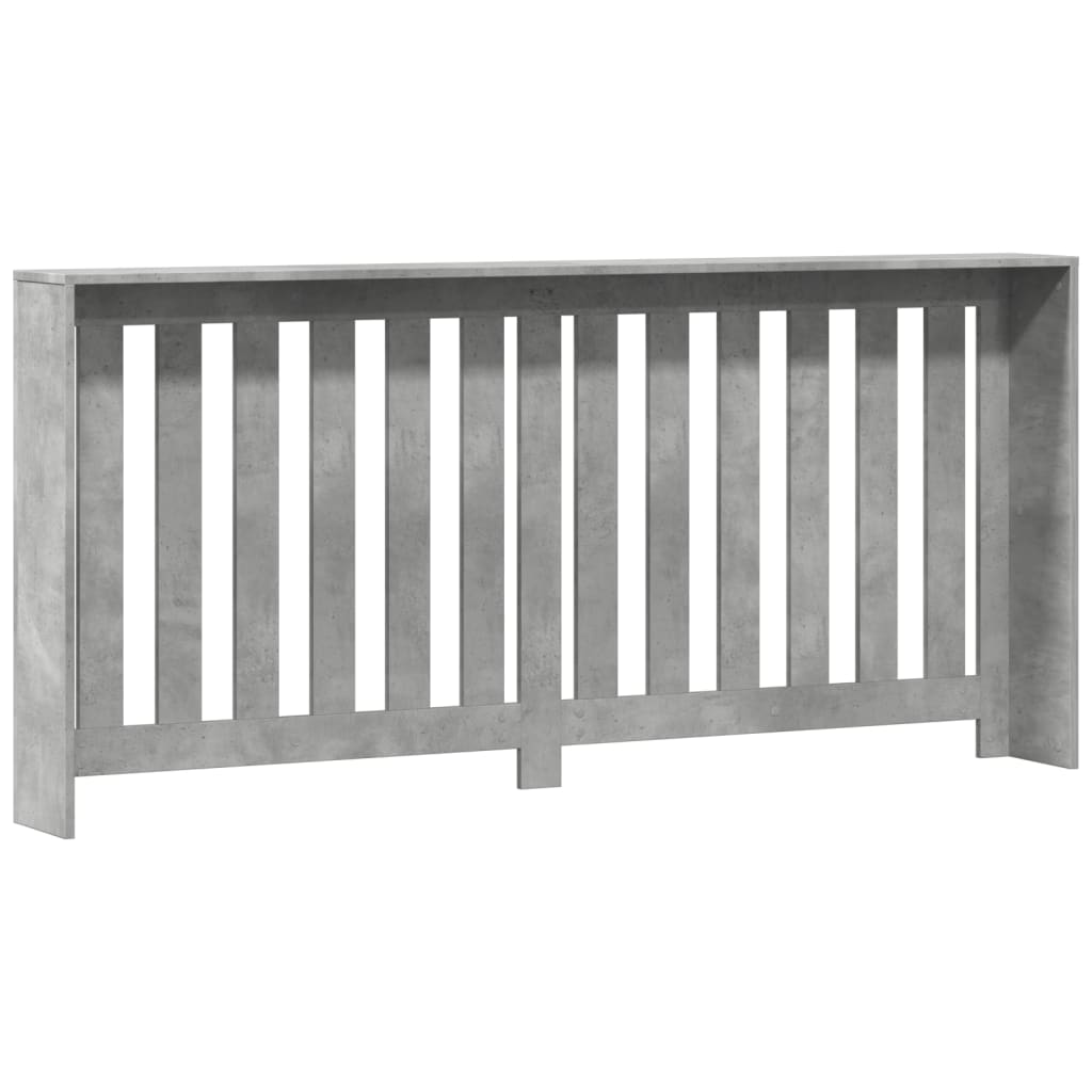 Vidaxl Radiator Cover, Concrete Grey, 175X20X82 Cm