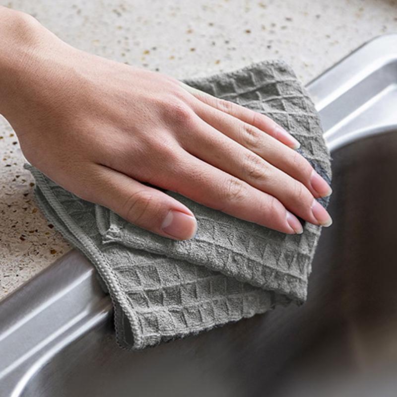 Küchentuch, Geschirrtuch, Geschirrtuch, saugfähige Baumwolle, Jacquard, kariertes Handtuch