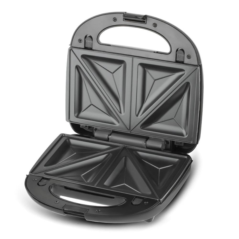 850W Macchina per Sandwich 3 in 1 Riscaldamento su Due Lati Macchina per la Colazione Multifunzionale Tostiera Macchina per Waffle