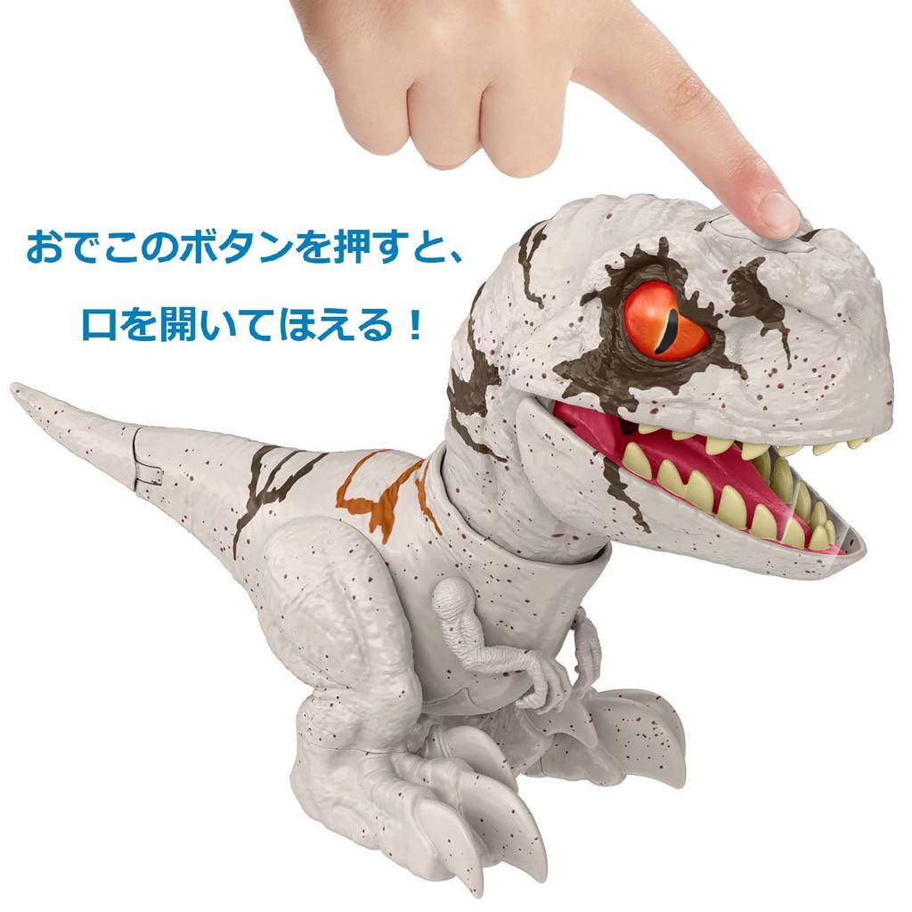 Mattel Jurassic New Ruler Baby Atrociraptor 4 und GWY57 World Rampage! (Geist) [Gesamtlänge ca.. 20cm] [Dinosaurierspielzeug] [Altersempfehlung]