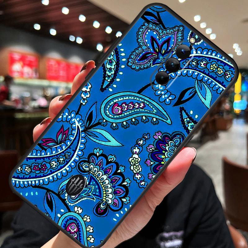 Paisley Pattern Case For ZTE Nubia Red Magic 11 10 8 9 8S 9S 10S Pro Plus 10 Air 5G 6R 6 7 6S 7S Pro Cover