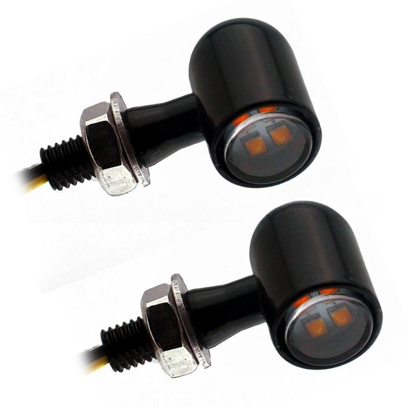 

Vintage Style Mini LED Motorcycle Signal Lights High Brightness Retro LED Lights for Enhanced Safety & Easy Installation
