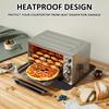 2 Pcs Heat Resistant Mats Non Slip Silicone Heat Resistant Air Fryer Pads Counter-top Protector Mat for Air Fryer Oven Kitchen