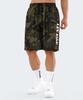 Leubase Mesh Piping Half Pants_Green Camo