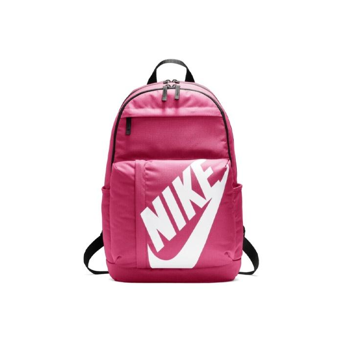 Nike Men's Red Front Pocket Polyester Backpack Unisex Backpacks Rose- Ck0944-674