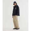 Covernat Minimalist Fashion Hooded Zip Long Sleeve Jacket Unisex jackets Deep-Navy-Blue CO2501JK06DN