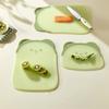 2pcs Cute Bear Chopping Board Home Fruit Chopping Boards Chopping Boards ,Thick and Durable Chopping Boards for Meats