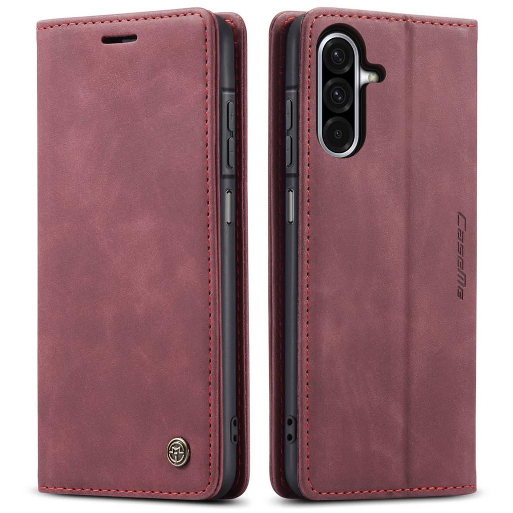 Custodia Portafoglio a Libro per Samsung Galaxy A17, Copertina a Libro Magnetica in Pelle con Porta Carte, Supporto - Custodia Durevole Antiurto in TPU