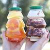 500ml Christmas Candy Jars Snacks Storage Bottle Christmas Tree Shaped Decorative DIY Gift Jar Box Multi-function for Home Party