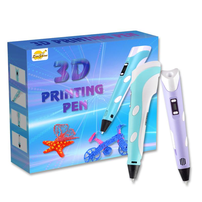 2026 Upgrade 3d Printing Pen Three-dimensional Painting Birthday Gift Diy 3d Printing Pen 3d Drawing Pen Children's Toy