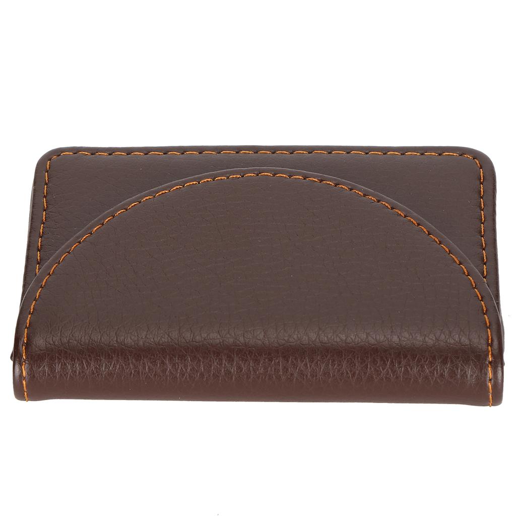 Business Name Card Case PU Leather Holder Organizer Gifts for Traveling Business