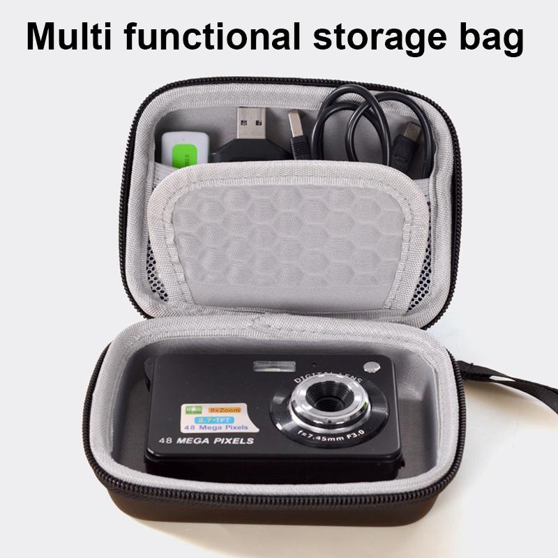 Digital Camera Bag Case For Canon G9X G7X Iii Ii For  Zv1 Zv1F Rx100 For  Hero 12 For Camkory For Kvutciein Vlogging