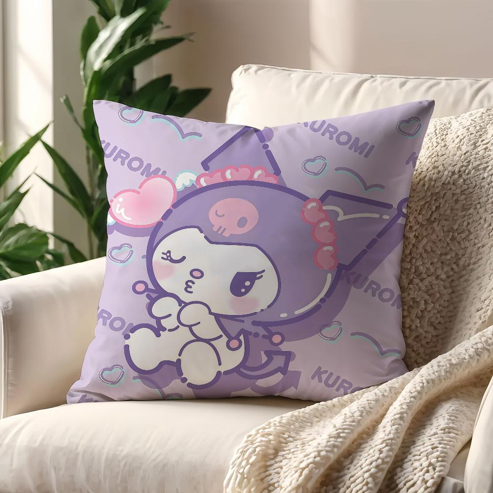 Kawaii KKuromiI Cute Cushion Cover For Pillow Printing Sofa Decoration Home Car Room Coffee Shop Office Nordic Simplicity