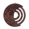 Hanging Calendar Wooden Rotatable Calendar Wall Mounted Living Room Decoration Home Supplies