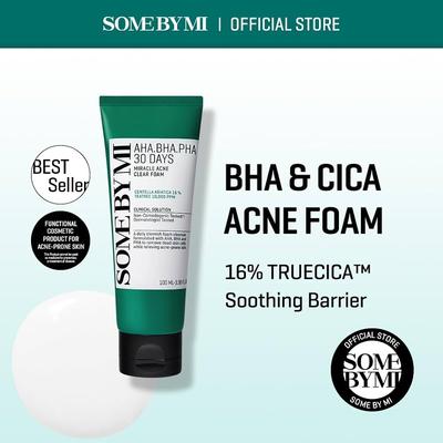 AHA BHA PHA 30 Days Miracle Acne Clear Foam 100ml AUTHENTIC STORE