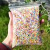 1pack Polystyrene Styrofoam Balls Bottle DIY Snow Mud Particles Acssories Slime Balls Small Tiny Foam Beads For Foam Filler