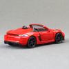 1/36 Porsche 718 Spyder Super Racing Toy Car Model Welly Diecast Vehicle Pull Back Classical Collection Gift for Children Boys