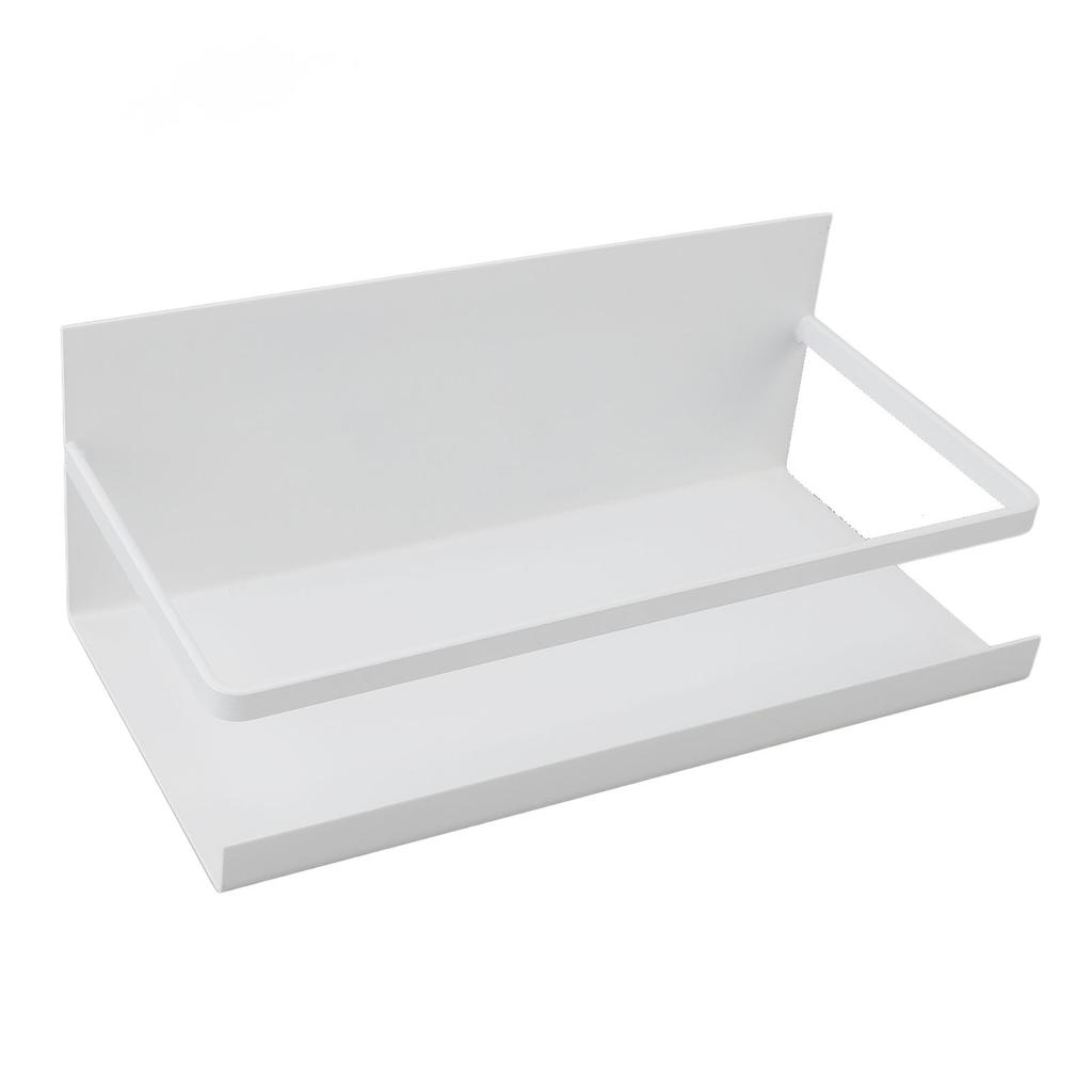 2 Stück Küchen Kühlschrank Magnetregal Eisen Platzsparend Mehrzweck Magnetischer Gewürzregal Organizer für