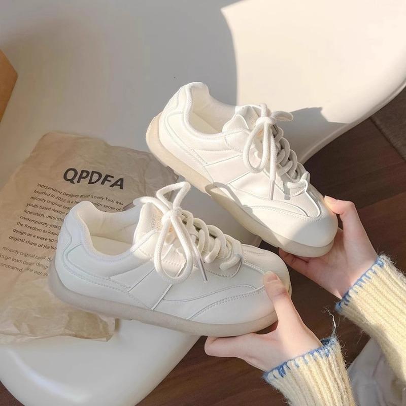New Versatile Campus Style Sports and Leisure Board Shoes Autumn Little White Shoes Women's Ugly Cute Sports Shoes