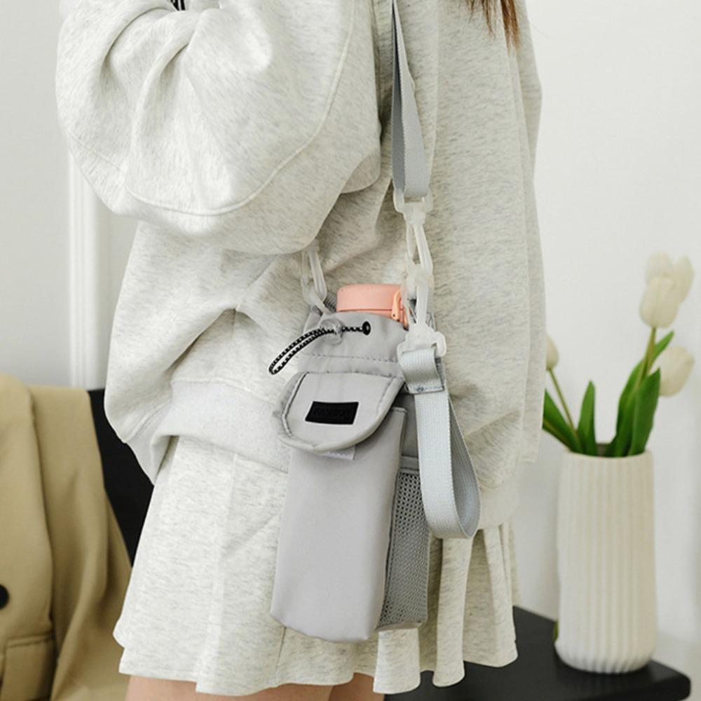 Shoulder Strap Crossbody Water Bottle Purse Waterproof Water Bottle Sling Bag  Hiking