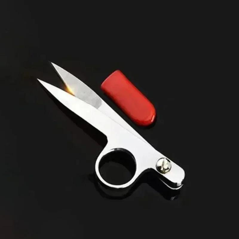 Sewing Scissors For Fabric Profession Stainless Steel Thread Scissors Embroidery Food Meat Ceramic Scissors Yarn Shears Tools