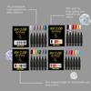 6 Color DIY Nail Art Pens High Pigment DIY Manicure Design Safe Gentle Waterproof Nail Polish Easy Smooth Drawing For Beginners