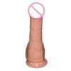 Female Simulation Suction Cup Vibrator: Giant Thick Silicone Toy