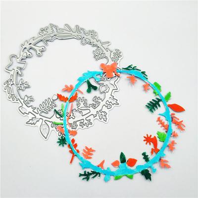 METAL CUTTING DIES Flower Ring Dies Cut DIY Scrapbooking Paper Craft Embossing Knife Mould