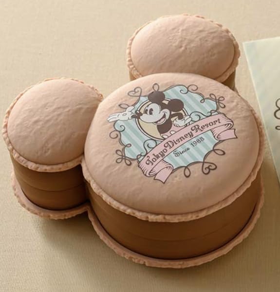 

Mickey Mouse Souvenir Case, Mickey Macaron Shape, Tokyo Disney Resort Exclusive Disney Goods, Souvenir, Macaron Case