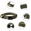 Dog Collar Nylon Adjustable Durable German Shepherd For Medium Large Outdoor Walking Training Pet Supplies