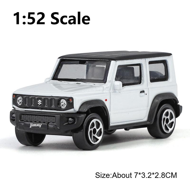 

1:64 1:48 1:52 Land Rover Subaru Forester SUZUKI JIMNY Модель автомобиля Игрушка Сплав Литье под давлением Мини-серия Модели Детские Праздничные Подарки