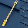 Cuillère à thé en alliage avec texture nuage auspicieux rétro Outil de service à thé Kung Fu Pelle à thé Outils de préparation de thé pour bureau et maison