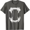 Halloween Horror Wolf Dog VampireTeeth Costume T-Shirt