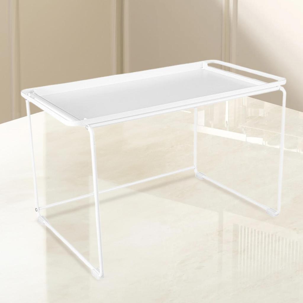Microwave Oven Shelf Cabinet Storage Rack with Tray Appliance Stand